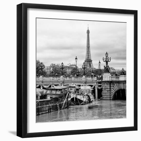 Paris sur Seine Collection - Afternoon in Paris X-Philippe Hugonnard-Framed Photographic Print