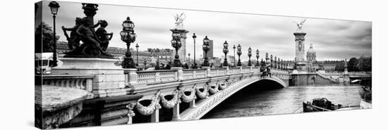 Paris sur Seine Collection - Alexandre III Bridge II-Philippe Hugonnard-Stretched Canvas