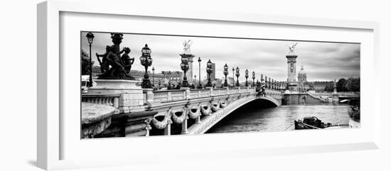 Paris sur Seine Collection - Alexandre III Bridge II-Philippe Hugonnard-Framed Photographic Print