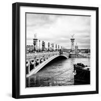 Paris sur Seine Collection - Alexandre III Bridge III-Philippe Hugonnard-Framed Photographic Print