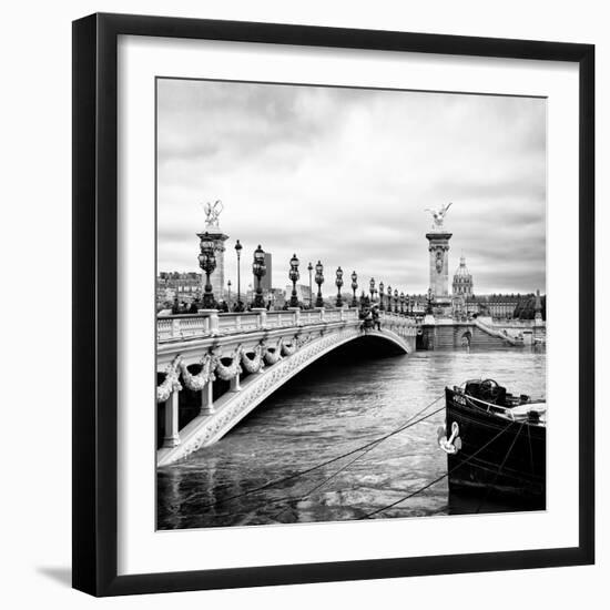 Paris sur Seine Collection - Alexandre III Bridge III-Philippe Hugonnard-Framed Photographic Print