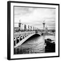 Paris sur Seine Collection - Alexandre III Bridge III-Philippe Hugonnard-Framed Photographic Print