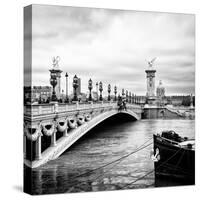 Paris sur Seine Collection - Alexandre III Bridge III-Philippe Hugonnard-Stretched Canvas