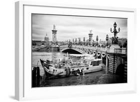 Paris sur Seine Collection - Alexandre III Bridge IV-Philippe Hugonnard-Framed Photographic Print