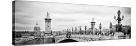 Paris sur Seine Collection - Alexandre III Bridge VI-Philippe Hugonnard-Stretched Canvas