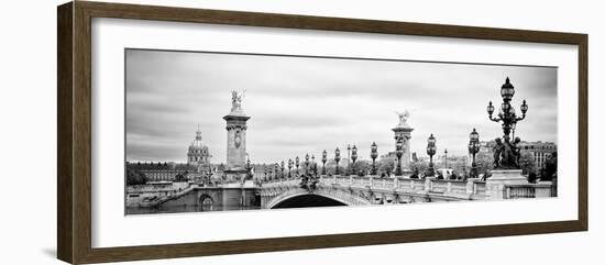 Paris sur Seine Collection - Alexandre III Bridge VI-Philippe Hugonnard-Framed Photographic Print