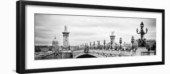 Paris sur Seine Collection - Alexandre III Bridge VI-Philippe Hugonnard-Framed Photographic Print