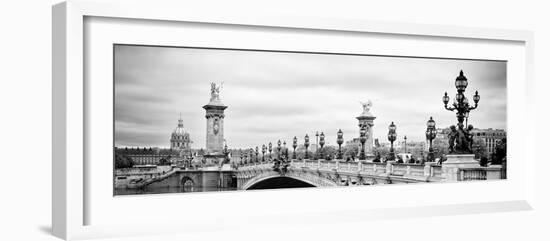 Paris sur Seine Collection - Alexandre III Bridge VI-Philippe Hugonnard-Framed Photographic Print