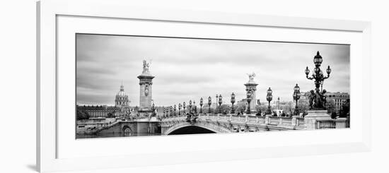 Paris sur Seine Collection - Alexandre III Bridge VI-Philippe Hugonnard-Framed Photographic Print