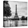 Paris sur Seine Collection - Along the Seine II-Philippe Hugonnard-Stretched Canvas