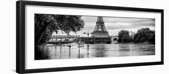 Paris sur Seine Collection - Along the Seine III-Philippe Hugonnard-Framed Photographic Print