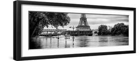 Paris sur Seine Collection - Along the Seine III-Philippe Hugonnard-Framed Photographic Print
