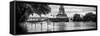 Paris sur Seine Collection - Along the Seine III-Philippe Hugonnard-Framed Stretched Canvas