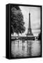 Paris sur Seine Collection - Along the Seine IV-Philippe Hugonnard-Framed Stretched Canvas