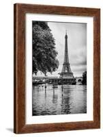 Paris sur Seine Collection - Along the Seine IV-Philippe Hugonnard-Framed Photographic Print