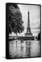 Paris sur Seine Collection - Along the Seine IV-Philippe Hugonnard-Framed Stretched Canvas