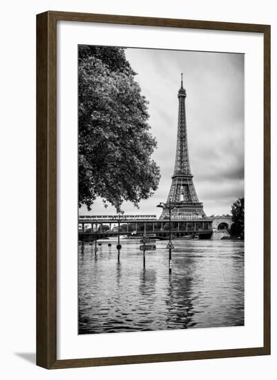 Paris sur Seine Collection - Along the Seine IV-Philippe Hugonnard-Framed Photographic Print