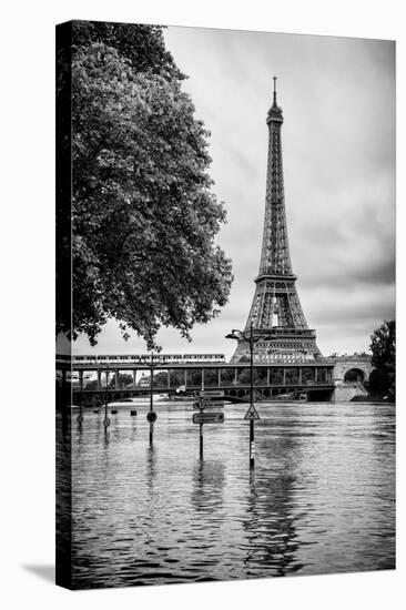 Paris sur Seine Collection - Along the Seine IV-Philippe Hugonnard-Stretched Canvas