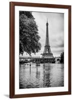 Paris sur Seine Collection - Along the Seine IV-Philippe Hugonnard-Framed Photographic Print