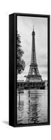 Paris sur Seine Collection - Along the Seine V-Philippe Hugonnard-Framed Stretched Canvas