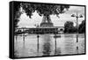 Paris sur Seine Collection - Along the Seine VII-Philippe Hugonnard-Framed Stretched Canvas