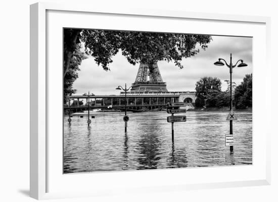 Paris sur Seine Collection - Along the Seine VII-Philippe Hugonnard-Framed Photographic Print