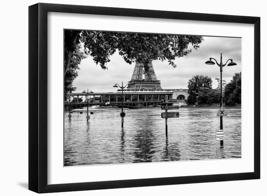 Paris sur Seine Collection - Along the Seine VII-Philippe Hugonnard-Framed Photographic Print