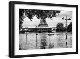 Paris sur Seine Collection - Along the Seine VII-Philippe Hugonnard-Framed Photographic Print