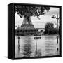 Paris sur Seine Collection - Along the Seine VIII-Philippe Hugonnard-Framed Stretched Canvas