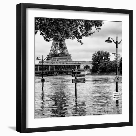 Paris sur Seine Collection - Along the Seine VIII-Philippe Hugonnard-Framed Photographic Print