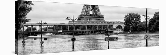 Paris sur Seine Collection - Along the Seine X-Philippe Hugonnard-Stretched Canvas