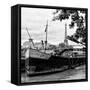 Paris sur Seine Collection - Astrolabe III-Philippe Hugonnard-Framed Stretched Canvas