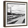 Paris sur Seine Collection - Banks of the Seine II-Philippe Hugonnard-Framed Photographic Print