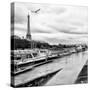 Paris sur Seine Collection - Banks of the Seine II-Philippe Hugonnard-Stretched Canvas