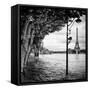 Paris sur Seine Collection - Banks of the Seine River II-Philippe Hugonnard-Framed Stretched Canvas