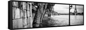 Paris sur Seine Collection - Banks of the Seine River III-Philippe Hugonnard-Framed Stretched Canvas