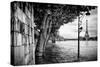 Paris sur Seine Collection - Banks of the Seine River-Philippe Hugonnard-Stretched Canvas