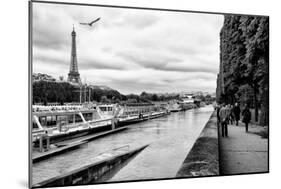 Paris sur Seine Collection - Banks of the Seine-Philippe Hugonnard-Mounted Photographic Print