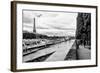 Paris sur Seine Collection - Banks of the Seine-Philippe Hugonnard-Framed Photographic Print