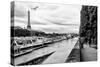 Paris sur Seine Collection - Banks of the Seine-Philippe Hugonnard-Stretched Canvas