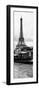 Paris sur Seine Collection - Barges along River Seine with Eiffel Tower VII-Philippe Hugonnard-Framed Photographic Print
