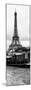 Paris sur Seine Collection - Barges along River Seine with Eiffel Tower VII-Philippe Hugonnard-Mounted Photographic Print