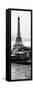 Paris sur Seine Collection - Barges along River Seine with Eiffel Tower VII-Philippe Hugonnard-Framed Stretched Canvas