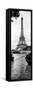 Paris sur Seine Collection - Barges along River Seine with Eiffel Tower XIV-Philippe Hugonnard-Framed Stretched Canvas