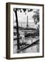 Paris sur Seine Collection - Barges on the Seine-Philippe Hugonnard-Framed Photographic Print