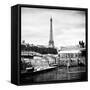 Paris sur Seine Collection - Bateaux Mouches I-Philippe Hugonnard-Framed Stretched Canvas