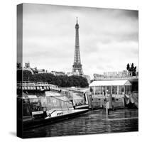 Paris sur Seine Collection - Bateaux Mouches I-Philippe Hugonnard-Stretched Canvas