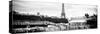Paris sur Seine Collection - Bateaux Mouches II-Philippe Hugonnard-Stretched Canvas