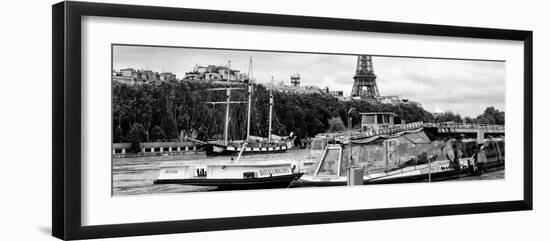 Paris sur Seine Collection - Bateaux Mouches IV-Philippe Hugonnard-Framed Photographic Print