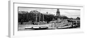 Paris sur Seine Collection - Bateaux Mouches IV-Philippe Hugonnard-Framed Photographic Print